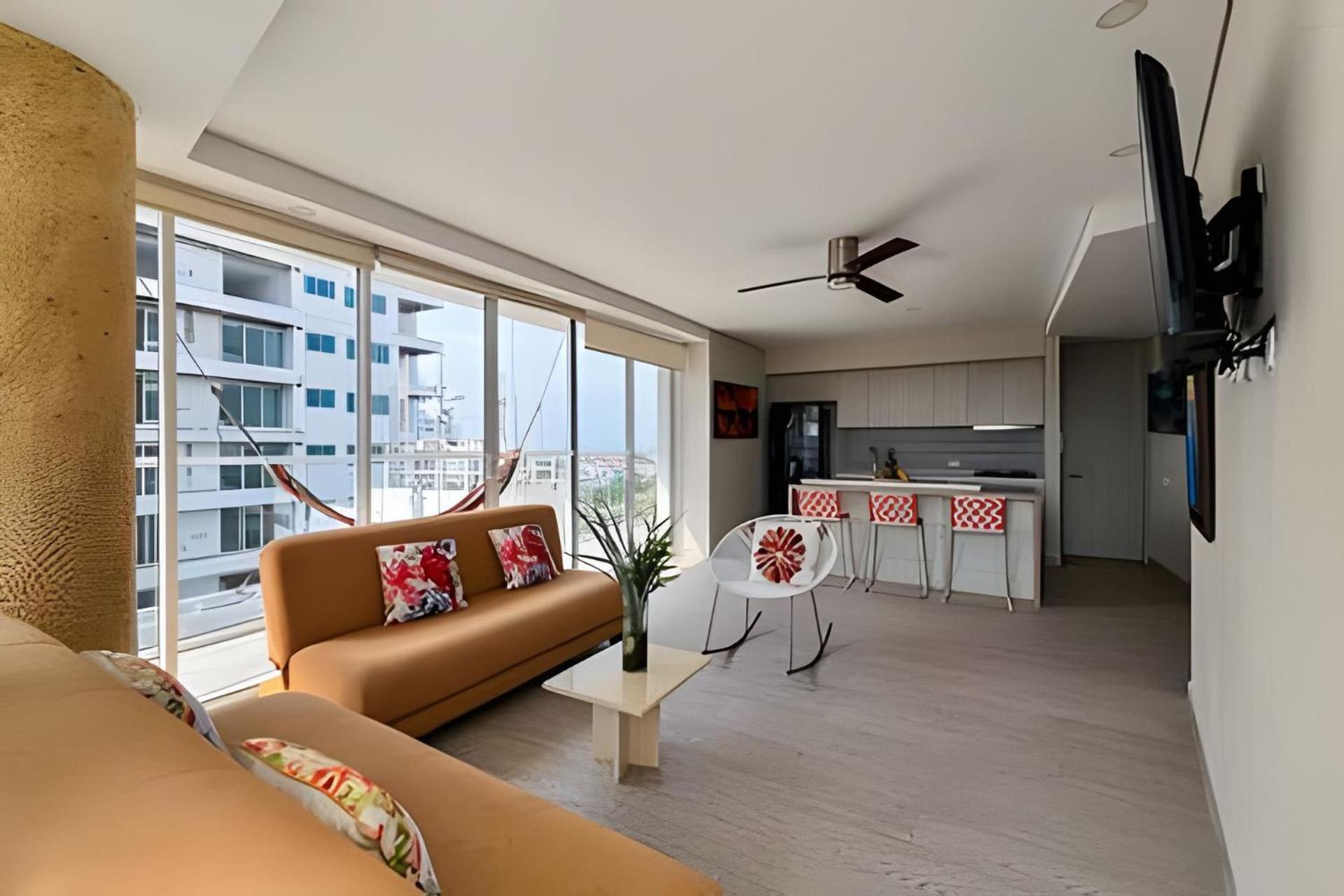 2 Dormitorios Jacuzzi Y Vista Mar. Frente A Playa Cartagena 외부 사진
