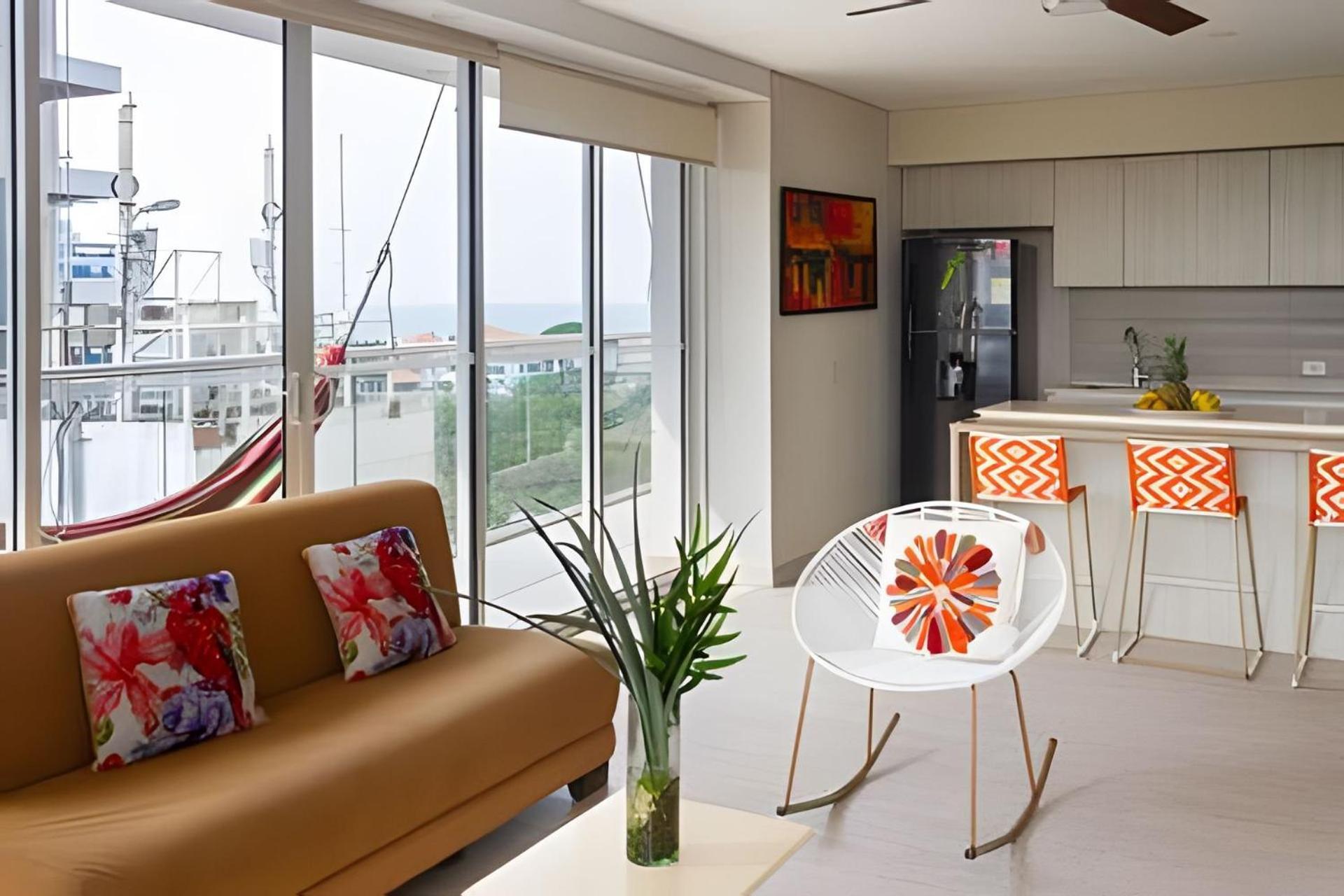 2 Dormitorios Jacuzzi Y Vista Mar. Frente A Playa Cartagena 외부 사진