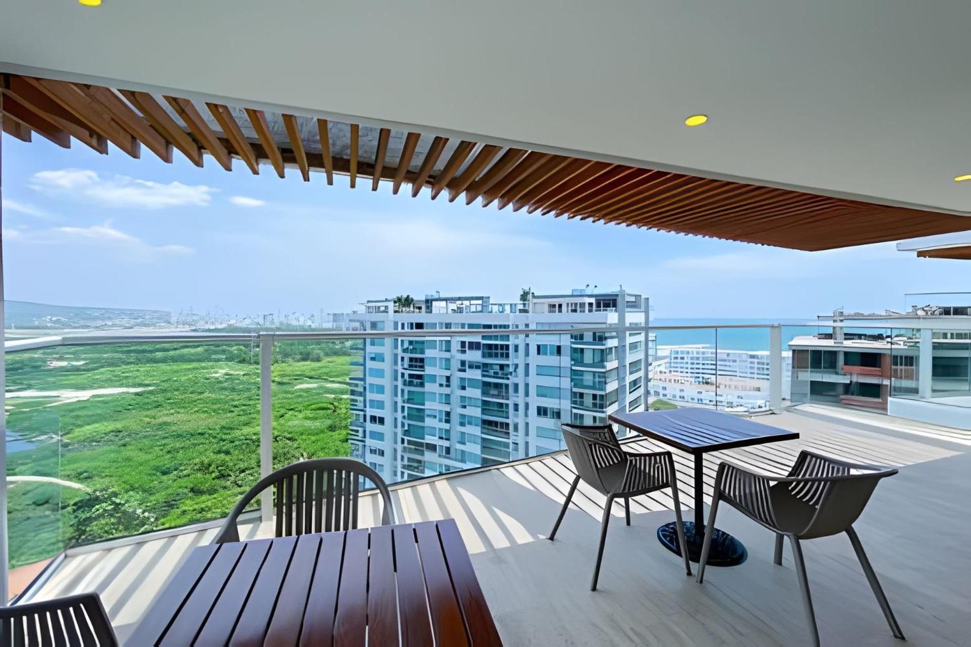 2 Dormitorios Jacuzzi Y Vista Mar. Frente A Playa Cartagena 외부 사진