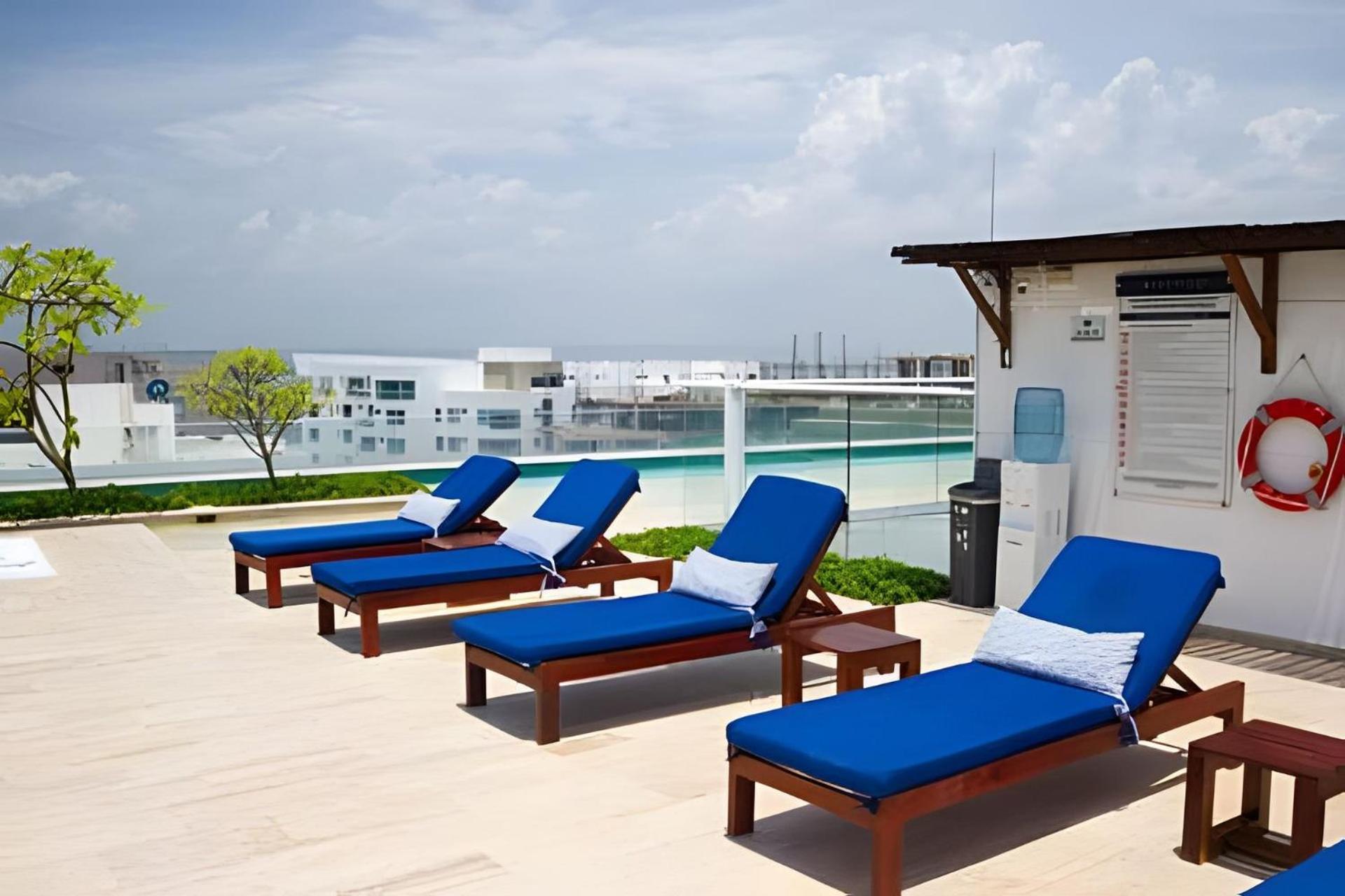 2 Dormitorios Jacuzzi Y Vista Mar. Frente A Playa Cartagena 외부 사진