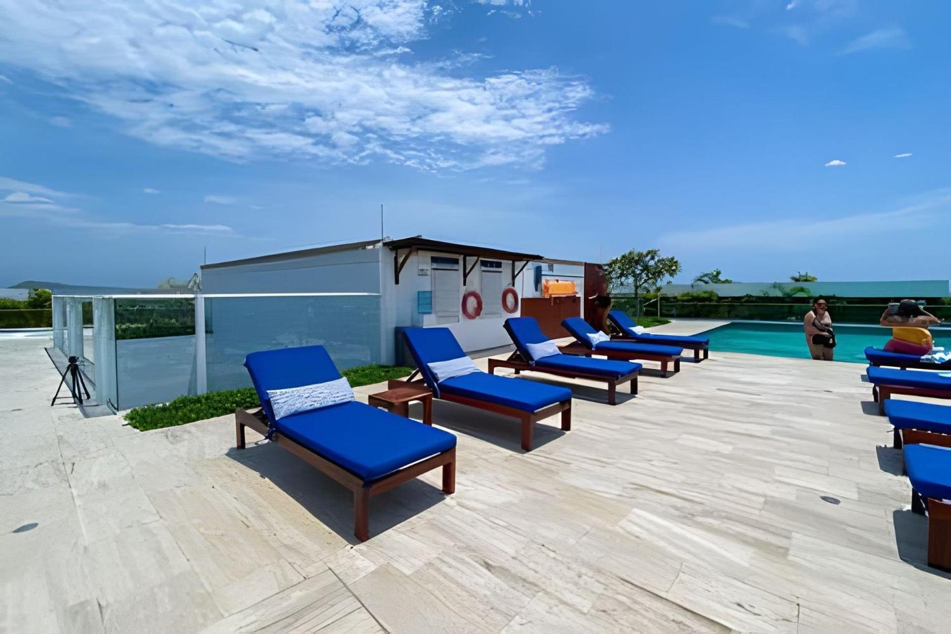 2 Dormitorios Jacuzzi Y Vista Mar. Frente A Playa Cartagena 외부 사진