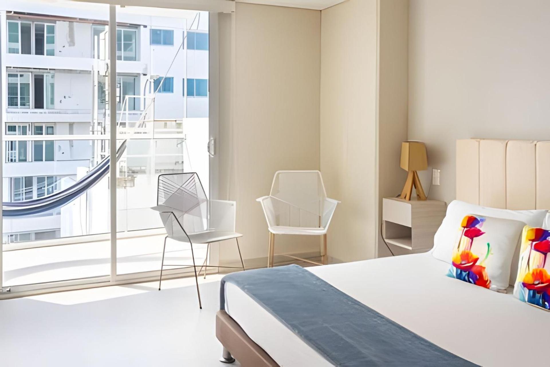 2 Dormitorios Jacuzzi Y Vista Mar. Frente A Playa Cartagena 외부 사진