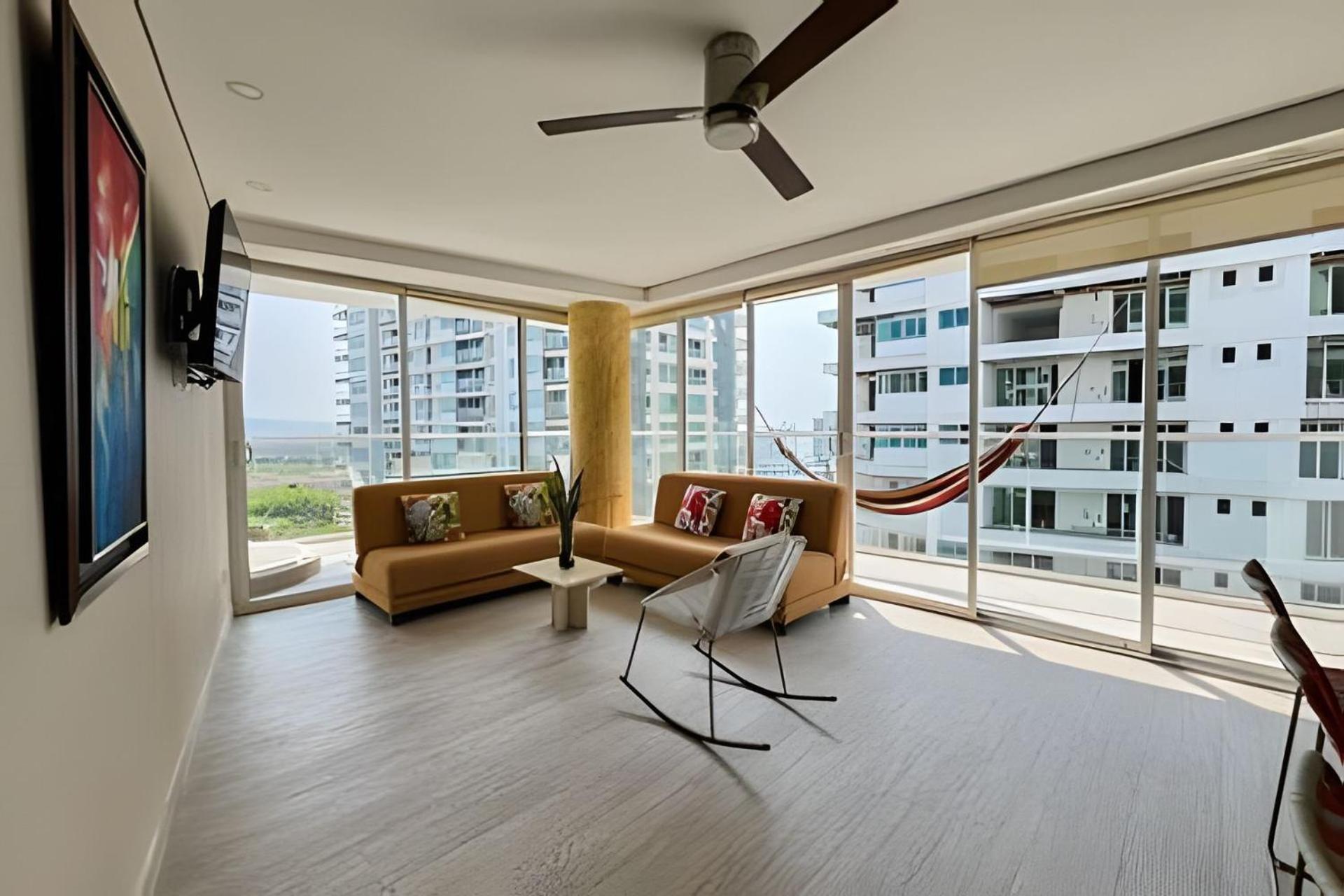 2 Dormitorios Jacuzzi Y Vista Mar. Frente A Playa Cartagena 외부 사진