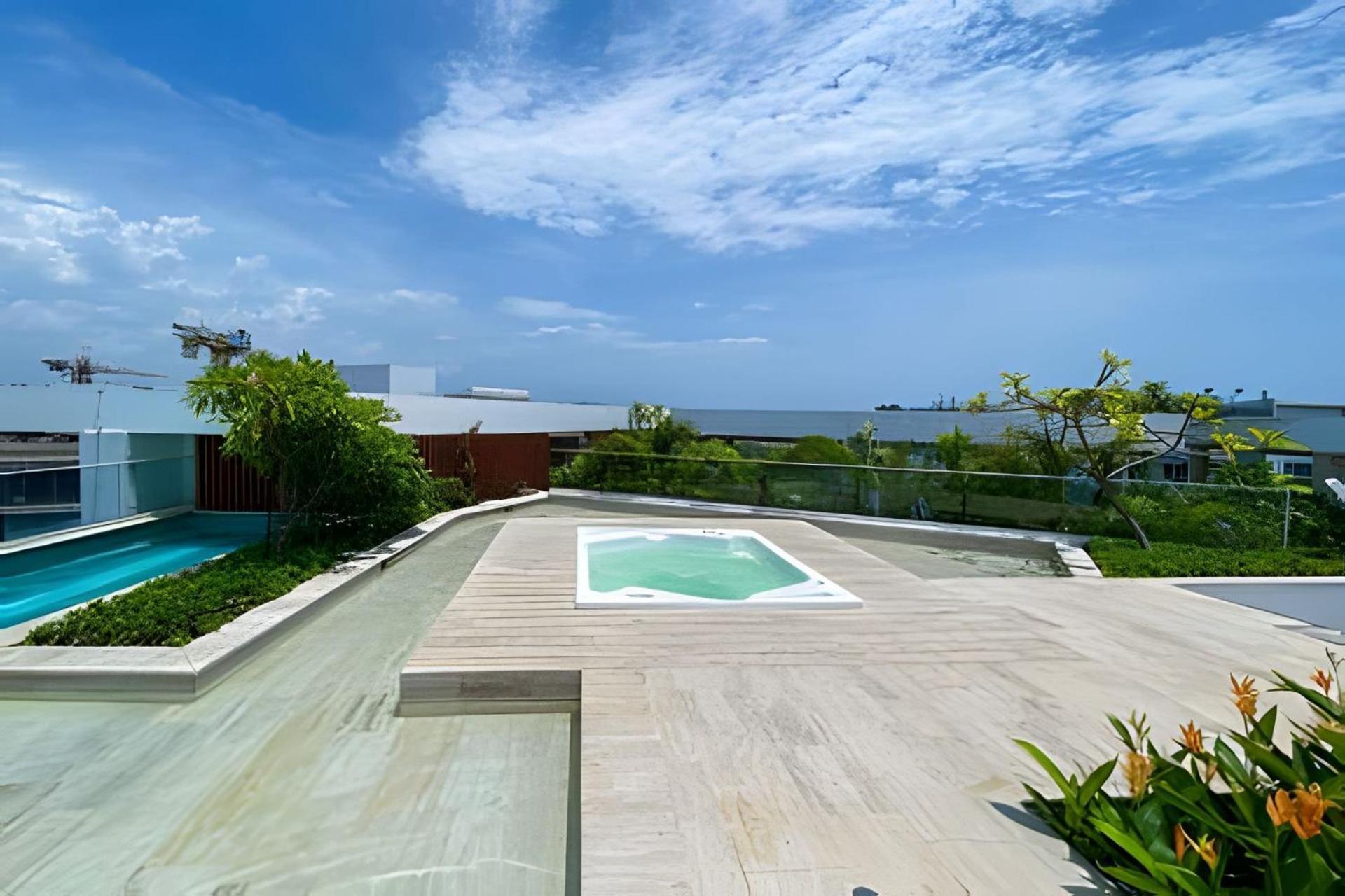 2 Dormitorios Jacuzzi Y Vista Mar. Frente A Playa Cartagena 외부 사진